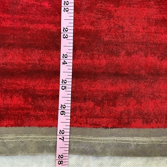 Chico’s Y2K Mesh Top Scoop Neck 3/4 Sleeve Abstract Colorblock Print Sz 2 / US L - Picture 14 of 15